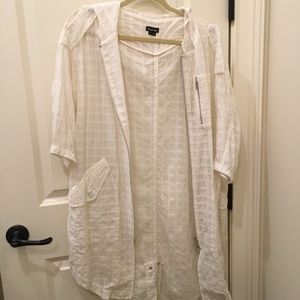 Steven Alan Hooded Lightweight Zip-Up